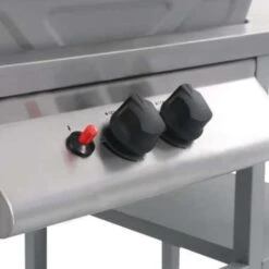 VidaXL Gasbarbecue Met 3-laags Zijtafel Zwart En Zilverkleurig -Huishoudelijke Goederen Winkel a7e8cea16db64caa8595e7f248aabc91