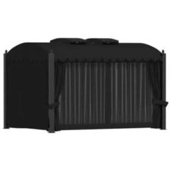 VidaXL Prieel Met Gordijnen 3x4 M Staal Antraciet -Huishoudelijke Goederen Winkel adf172e3c3dc42dc944d5cf5825037f4