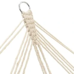 VIDAXL Hangmat 210 X 150 Cm (crème) -Huishoudelijke Goederen Winkel b9403326f61b4e5fa25ff4d9a31283a6