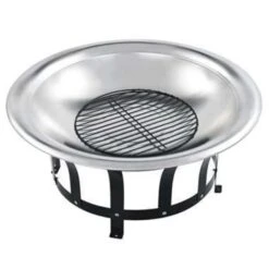 VidaXL Tuinvuurplaats Met Grill 76 Cm Roestvrij Staal 9 VidaXL Tuinvuurplaats Met Grill 76 Cm Roestvrij Staal -Huishoudelijke Goederen Winkel c8182605cdef4d8c945dc8fa4e7d9bf1