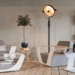 Sunred Staande Terrasverwarmer Retro Sphere 2100 W Halogeen Zwart RSS16 -Huishoudelijke Goederen Winkel c97b89806267467c99da520c7ec04e83