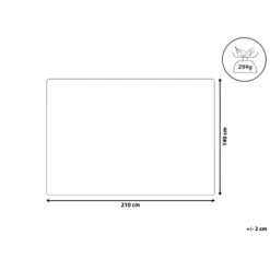 Beliani Sprei RAYEN - Bruin Polyester -Huishoudelijke Goederen Winkel ca8476df35014fe98d7f1c6690f02fb3