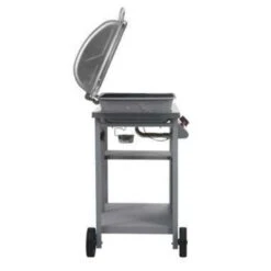 VidaXL Gasbarbecue Met 3-laags Zijtafel Zwart En Zilverkleurig -Huishoudelijke Goederen Winkel cd7a5c5e22eb4fc3950c260caacd8fba