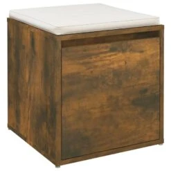 VidaXL Opbergbox Met Lade 40,5x40x40 Cm Bewerkt Hout Gerookt Eiken 9 VidaXL Opbergbox Met Lade 40,5x40x40 Cm Bewerkt Hout Gerookt Eiken -Huishoudelijke Goederen Winkel d6748d6ee95744cda86b482dd9a0bdbe