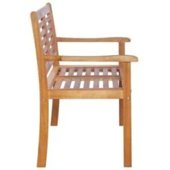 VidaXL Tweezits Tuinbank 120 Cm Massief Eucalyptushout -Huishoudelijke Goederen Winkel d89de45757b645d6849c9520f118f6dc