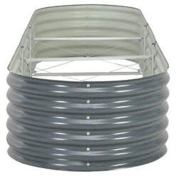 VidaXL Plantenbak Verhoogd 320x80x44 Cm Gegalvaniseerd Staal Grijs 9 VidaXL Plantenbak Verhoogd 320x80x44 Cm Gegalvaniseerd Staal Grijs -Huishoudelijke Goederen Winkel e2ab28fb3dca4acb877ed11a96a1ff07