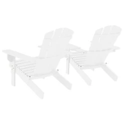 VidaXL Tuinstoelen Adirondack Met Tafeltje Massief Vurenhout Wit -Huishoudelijke Goederen Winkel e72f1e5d55384861aed90ab4f332f5c0
