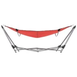 VidaXL Hangmat Met Inklapbare Standaard Rood -Huishoudelijke Goederen Winkel ed99d698b5c04a6d8af6aae17bd7cef5