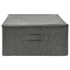 VidaXL Opbergbox 70x40x18 Cm Stof Antracietkleurig 9 VidaXL Opbergbox 70x40x18 Cm Stof Antracietkleurig -Huishoudelijke Goederen Winkel f410c08a9b0145c1bee866ffa37ce65d
