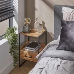 Hoyz - Nachtkastje Niche 1L XS - Massief Acacia Naturel -Huishoudelijke Goederen Winkel f5c2023eef014eb88c96364d732ce7c9