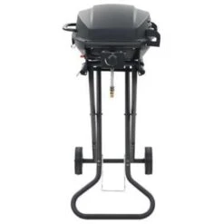 VidaXL Gasbarbecue Met Kookzone Draagbaar Zwart -Huishoudelijke Goederen Winkel f72583e9911e41f2bcd7e1c90aeabf37