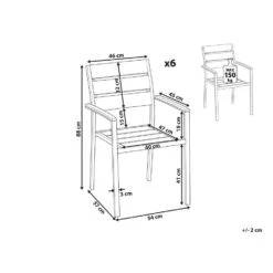 Beliani Tuinstoel VERNIO - Zwart Kunsthout 8 Beliani Tuinstoel VERNIO - Zwart Kunsthout -Huishoudelijke Goederen Winkel fe8f5d6d105948c0aa71b764c91fed80